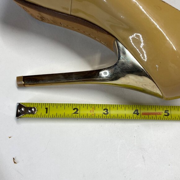 Michael Kors Yellow Patent Leather Pointed-Toe Stiletto Heels Size 8 - Picture 9 of 12